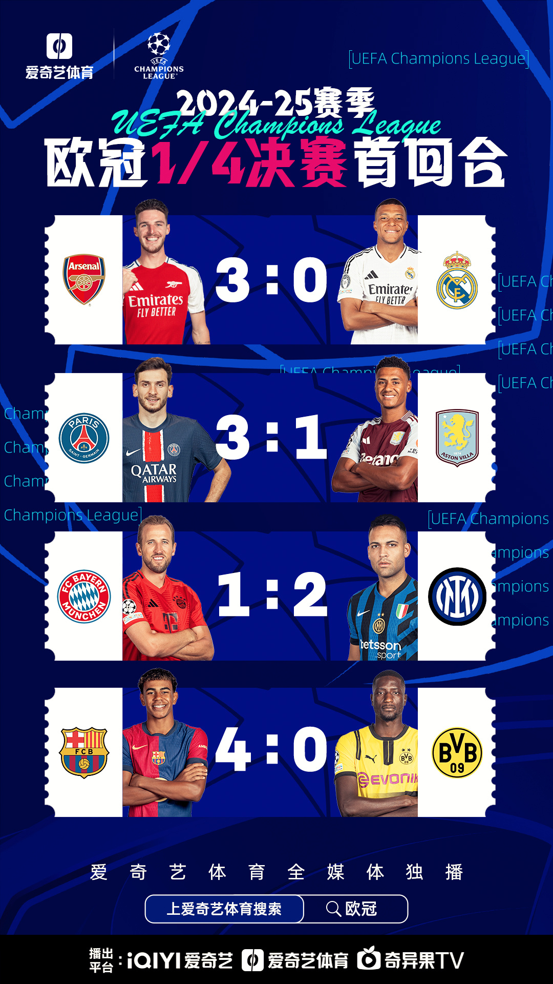 包含德国顶级俱乐部欧冠竞逐末轮名额的词条